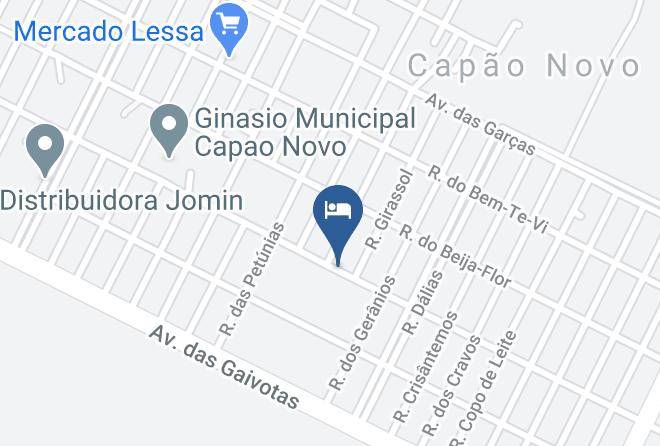Capao Da Canoa - Centro De Eventos E Pousada Capao Novo Adjori Maps