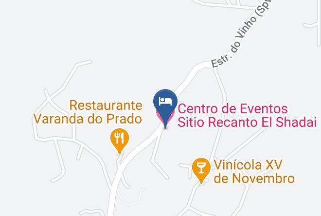Sao Roque - Centro De Eventos Sitio Recanto El Shadai Maps