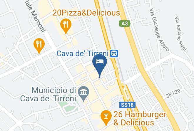 Salerno - Centro De La Cava Maps
