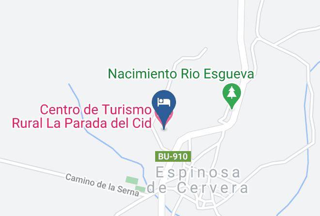 Burgos - Centro De Turismo Rural La Parada Del Cid Maps