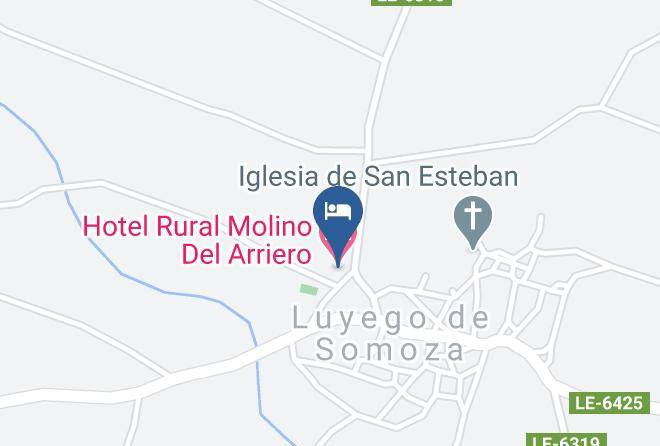 Hotel Rural Molino Del Arriero Map