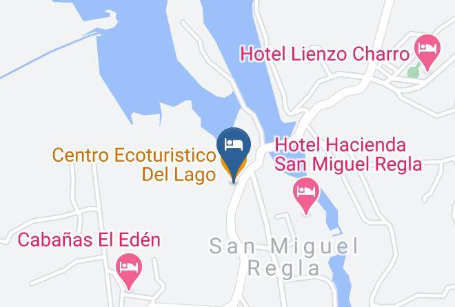 Huasca De Ocampo - Centro Ecoturistico Del Lago Maps