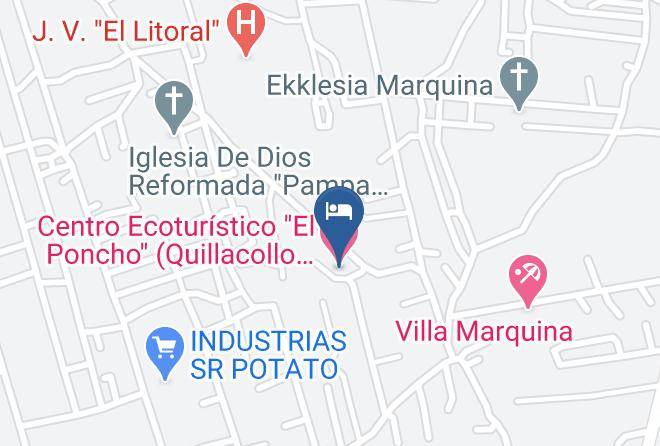 Quillacollo - Centro Ecoturistico El Poncho Maps