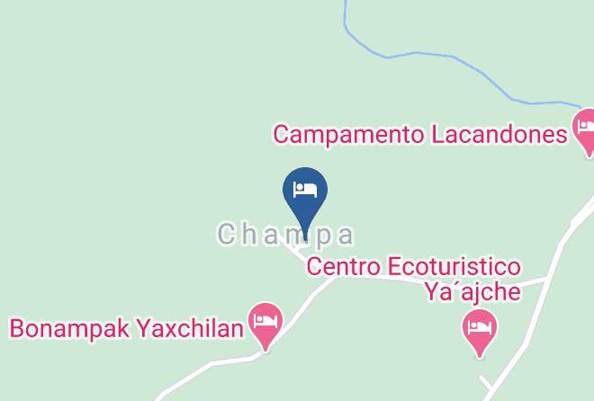 Ocosingo - Centro Ecoturistico Rio Chuj Te Maps