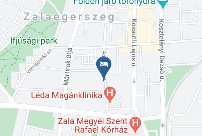 Zalaegerszeg - Centro Etterem Es Panzio Maps
