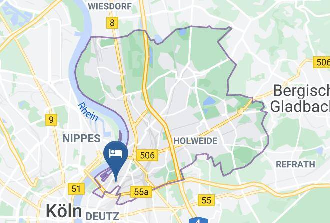 Cologne - Centro Hotel Arkadia Maps