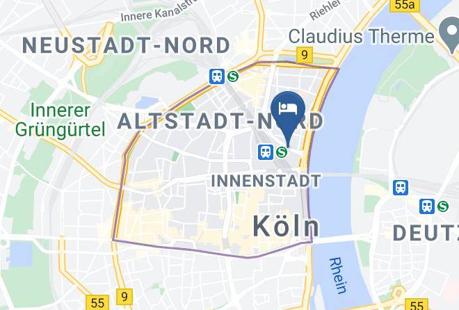 Kommerzhotel Koln Map