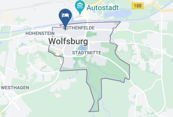 Wolfsburg - Centro Hotel Goya Maps