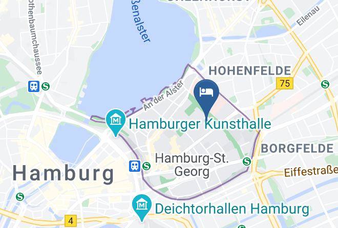 Stadt Hamburg - Boutique 072 Hamburg St Georg Maps