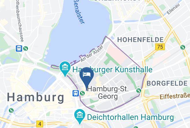 Stadt Hamburg - Boutique 053 Hamburg Main Station Maps