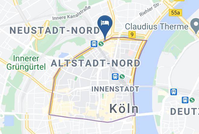 Cologne - Centro Hotel Royal Maps