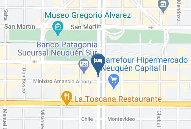 Confluencia - Centro Neuquen Hotel Maps