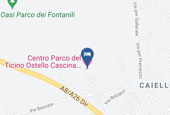 Varese - Centro Parco Del Ticino Ostello Cascina Monte Diviso Maps