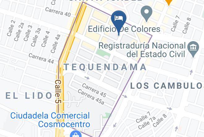 Centro Quirurgico De La Belleza Map