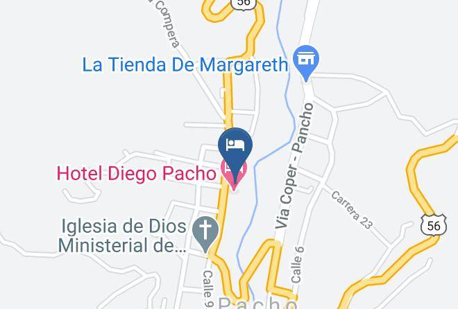 Pacho - Centro Recreacional Diego Pacho Maps