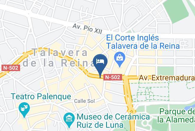Toledo - Centro Residencial Talavera Maps