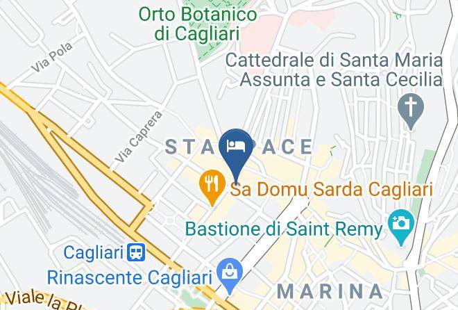 Cagliari - Centro Storico Via Sassari Accommodation Maps
