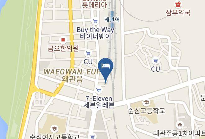 Centro Tourist Hotel Map