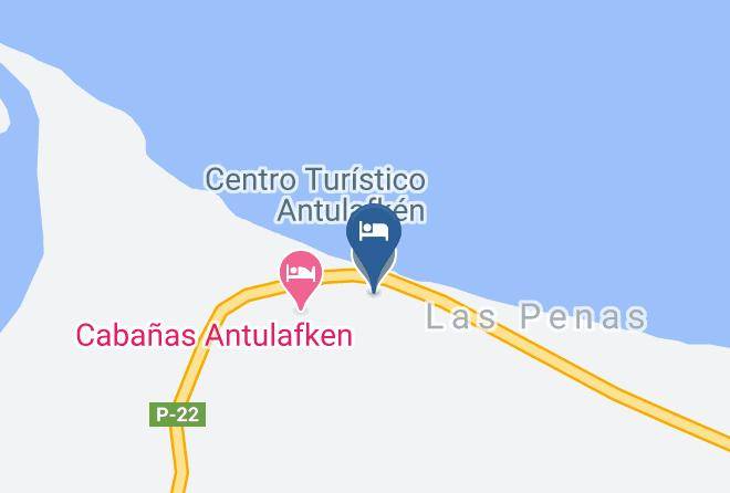 Arauco Province - Centro Turistico Antulafken Maps