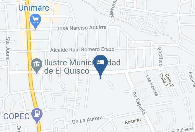San Antonio Province - Centro Turistico El Quisco Maps