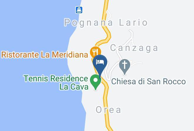Como - Centro Turistico Residence La Cava Maps