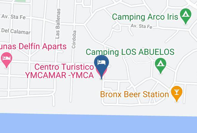 Monte Hermoso - Centro Turistico Ymcamar Ymca Maps