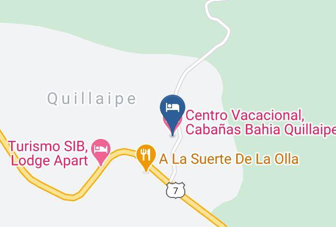 Llanquihue Province - Centro Vacacional Cabanas Bahia Quillaipe Maps