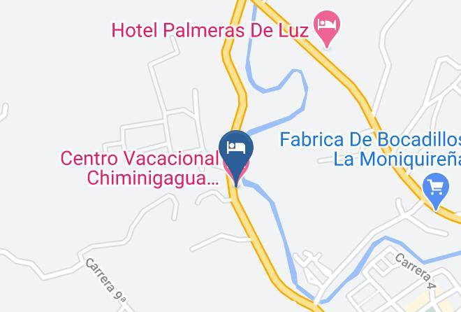 Moniquira - Centro Vacacional Chiminigagua Canapro C A C Maps