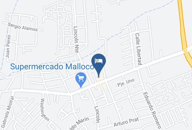 San Antonio Province - Centro Vacacional La Araucana Maps