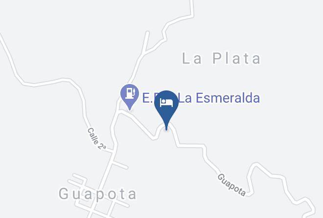 Guapota - Centro Vacacional Las Orquideas Maps