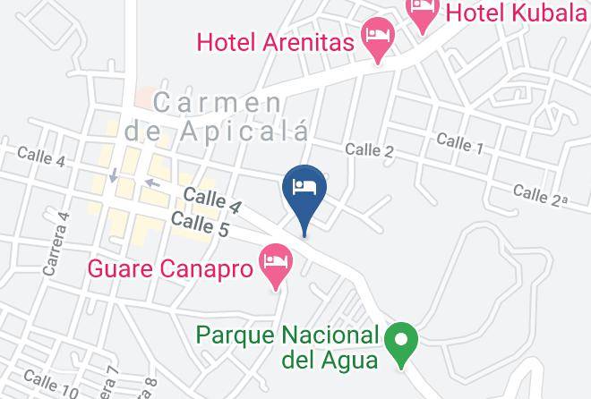 Carmen De Apicala - Centro Vacacional Los Pijaos Maps