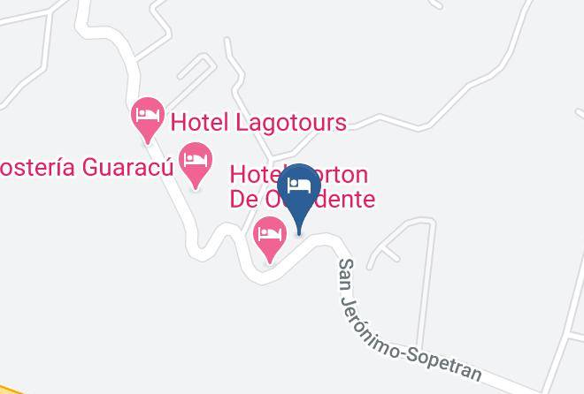 Centro Vacacional Panache Map