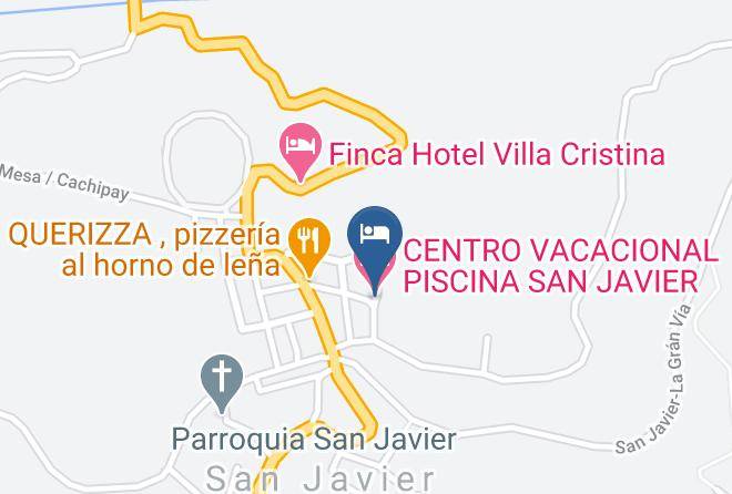 La Mesa - Centro Vacacional Piscina San Javier Maps