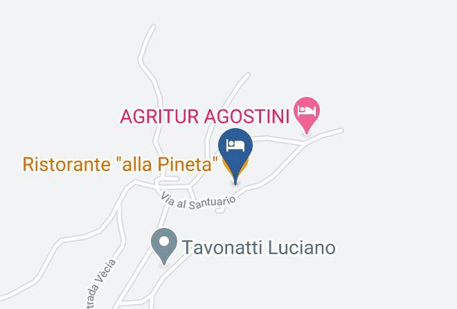 Trento - Centro Wellness Hedone Pineta Nature Resort Maps