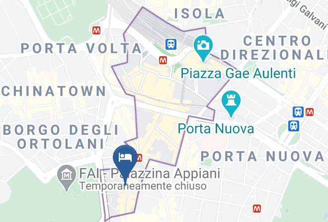 Milan - Centro Yoga Spazio Garibaldi 77 Maps