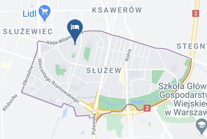 Warsaw - Hotel Barnabitow Maps