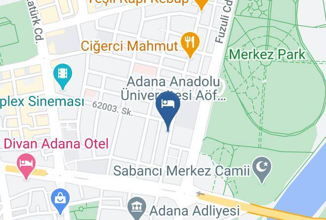 Seyhan - Centrum Business Hotel Maps