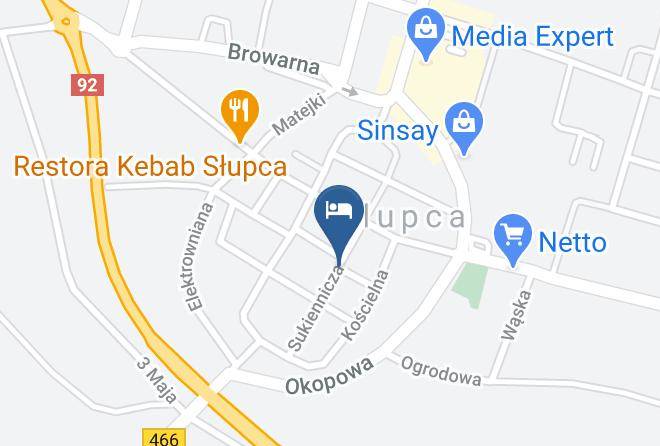 Slupecki - Centrum Hotel Restauracja Catering Maps