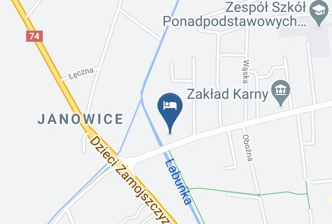 Zamosc - Centrum Konferencyjno Hotelowe Alex Maps