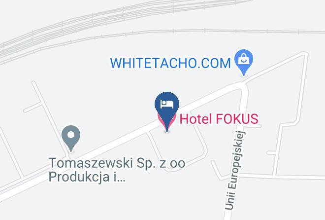 Skierniewice - Centrum Konferencyjno Rozrywkowe Fokus Maps