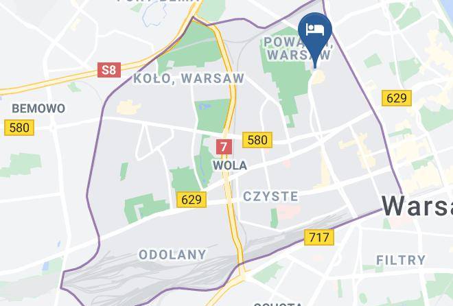 Warsaw - Centrum Okopowa 55 Maps