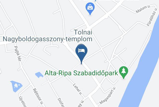 Tolna - Centrum Panzio Maps