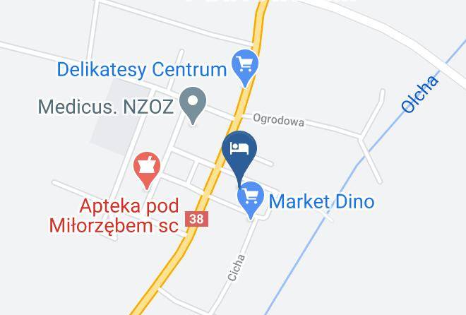 Kedzierzynsko Kozielski - Centrum Restauracyjno Hotelowe Florres Maps