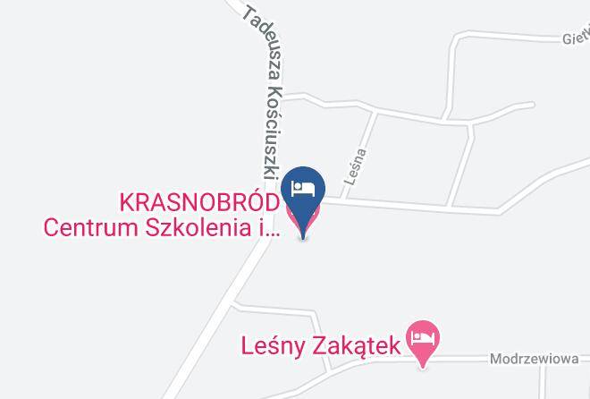 Centrum Szkolenia I Rekreacji Krasnobrod Map