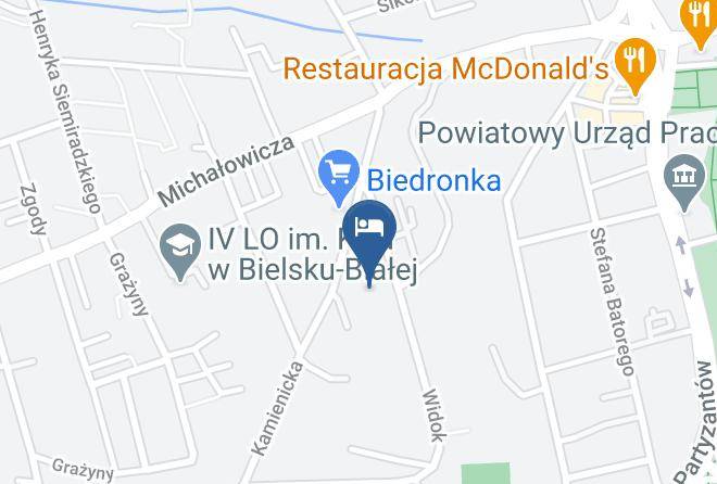 Bielsko Biala - Centrum Widok Maps