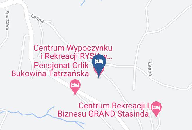 Tatrzanski - Centrum Wypoczynku I Rekreacji Rysy W Bukowinie Tatrzanskiej Maps