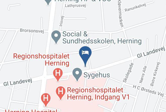 Herning - Centrumsleepover Maps