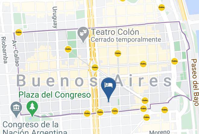 San Nicolas - Centuria Hotel Buenos Aires Maps
