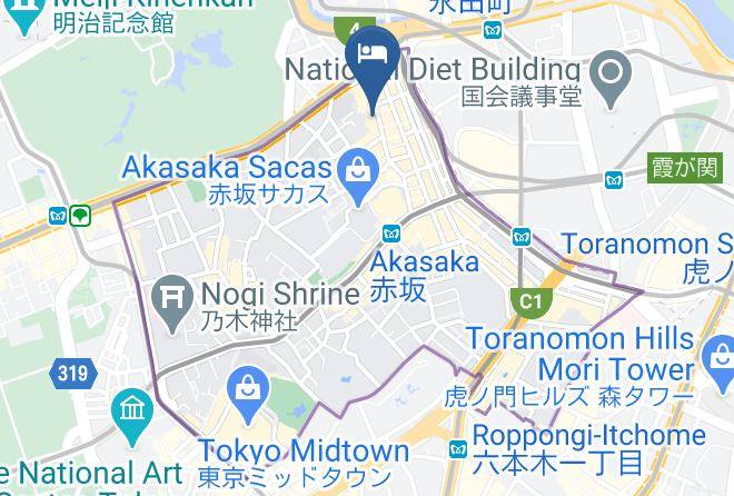 Minato Ward - Centurion Cabin & Spa Maps