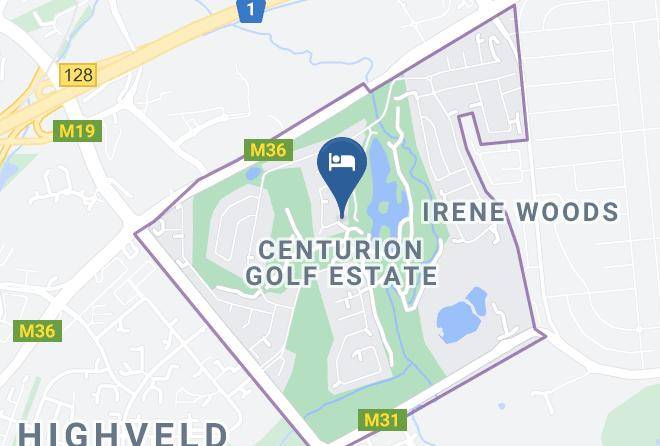 City Of Tshwane - Centurion Golf Suites Boca Walk Maps